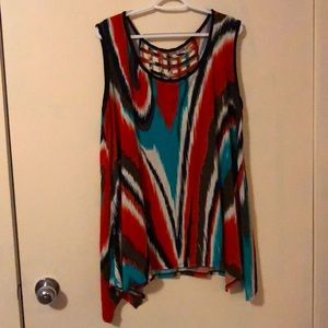 Cato multi color Tank Sz 26/28